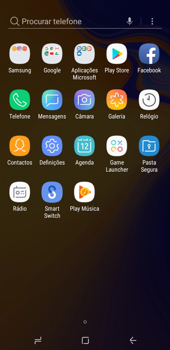 Prima Samsung.