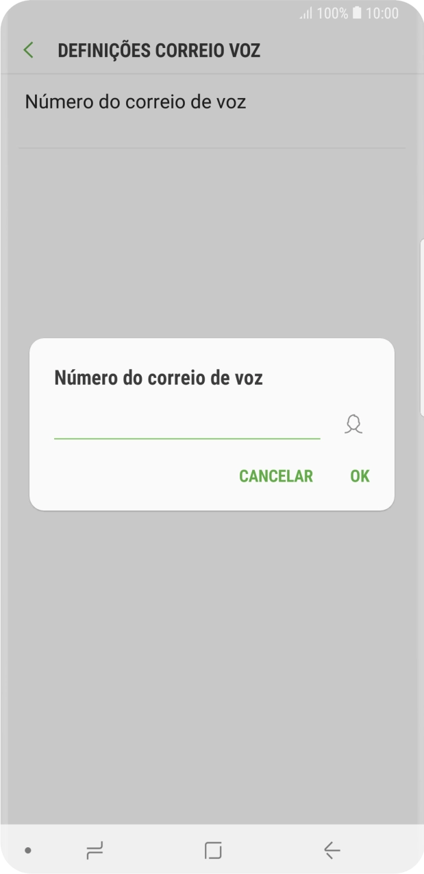 Introduza 123 e prima OK.