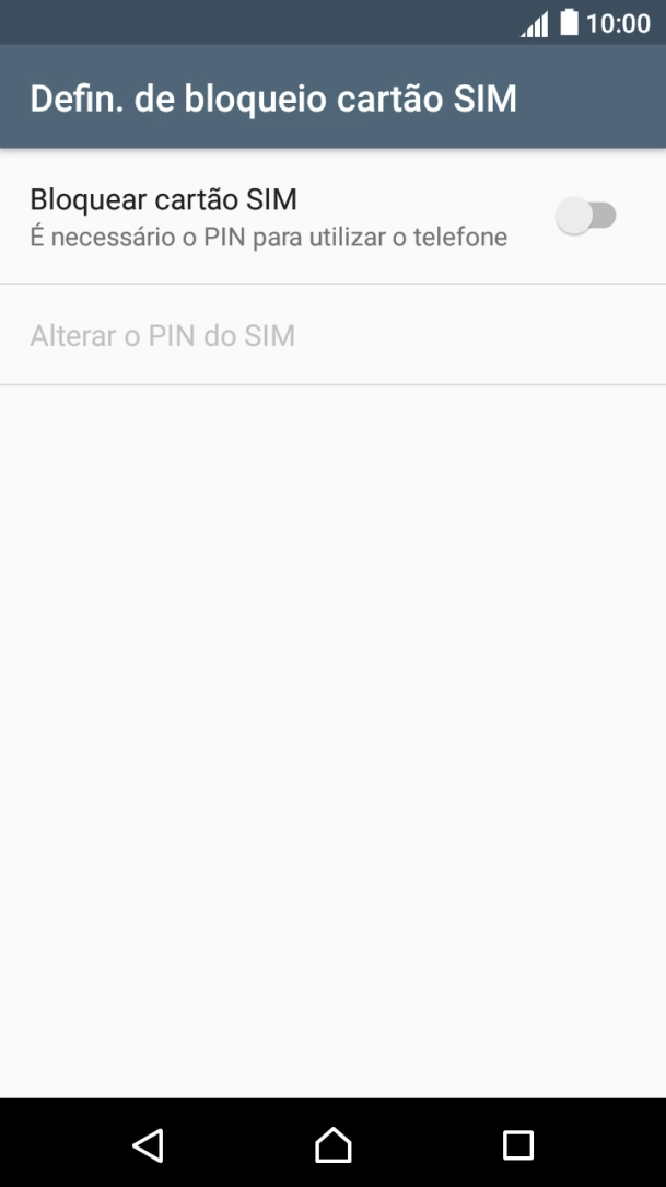Prima a tecla de início para terminar e voltar ao ecrã inicial.