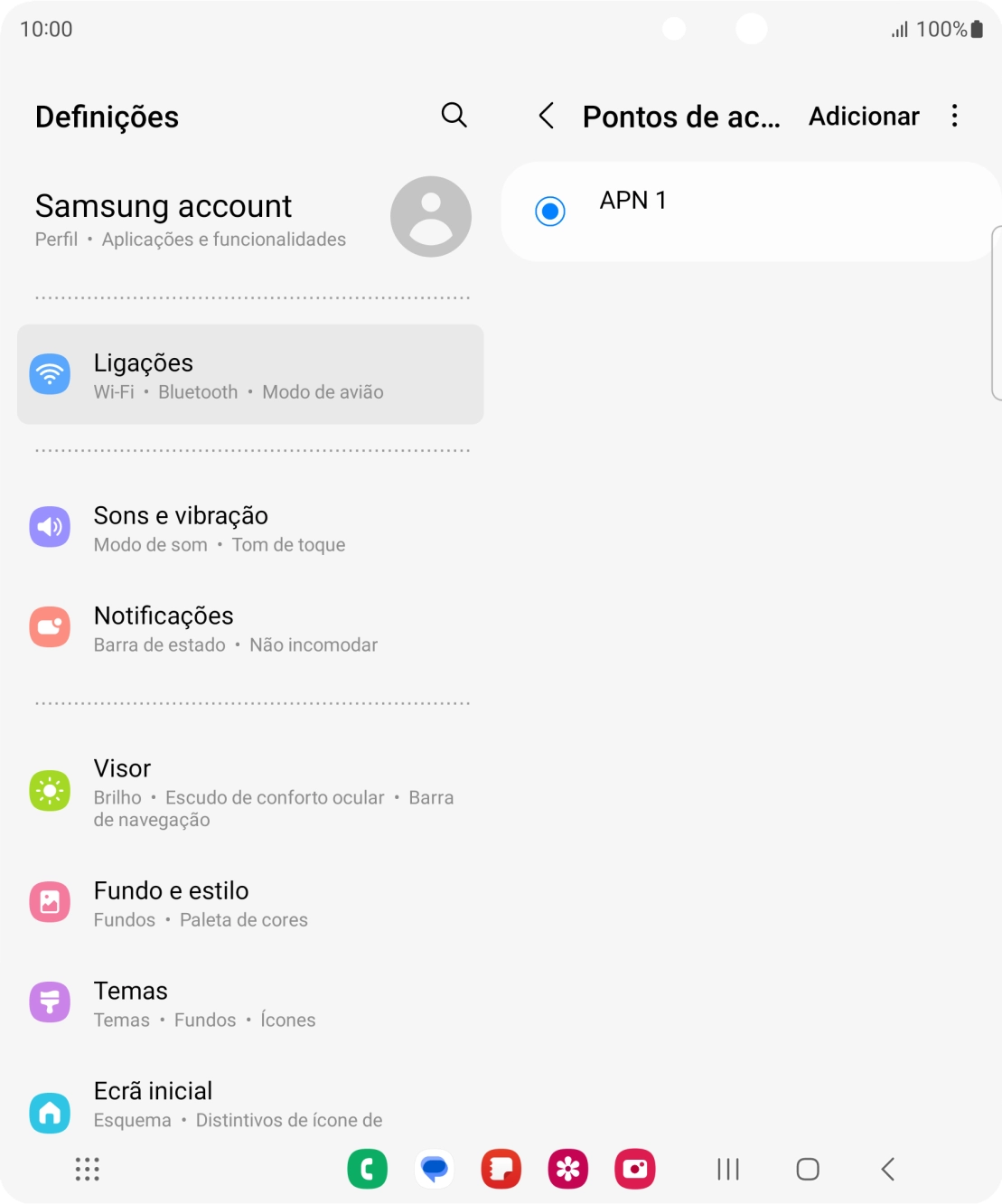 Prima Adicionar.