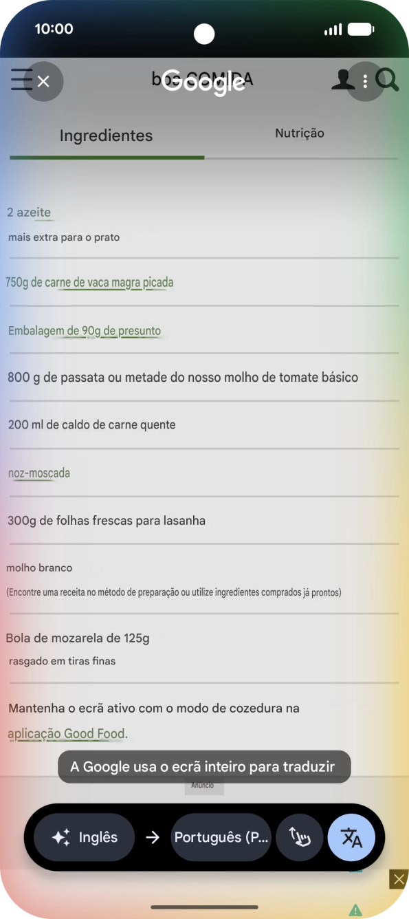 Siga as indicações no ecrã para escolher as definições pretendidas e utilizar a função.
