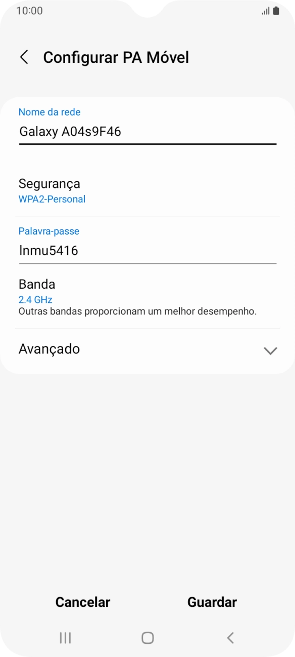 Prima o campo sob 