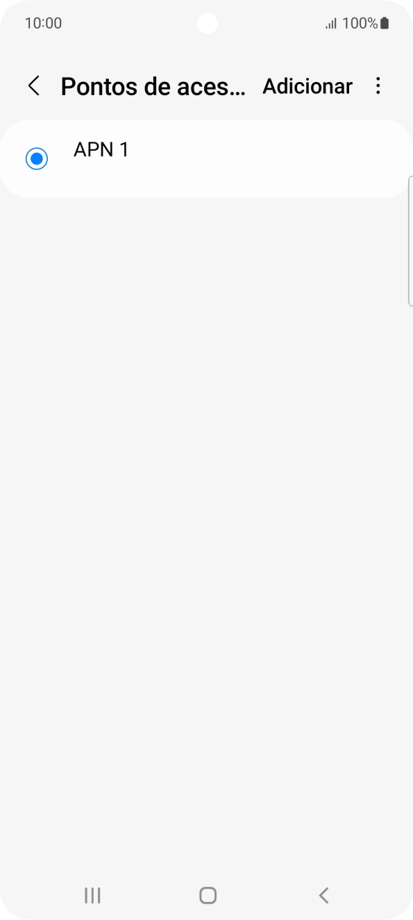 Prima Adicionar.