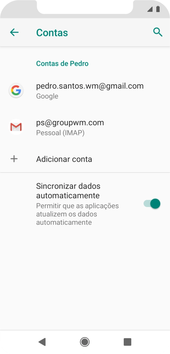 Prima a tecla de início para terminar e voltar ao ecrã inicial.