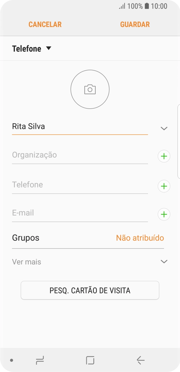 Prima o campo sob 