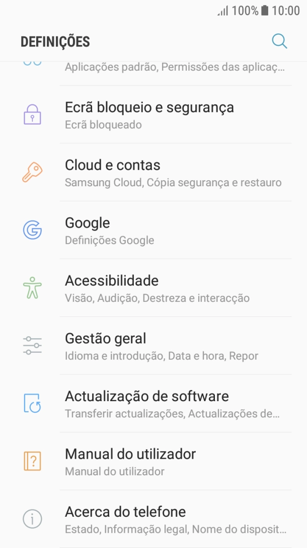 Prima Ecrã bloqueio e segurança.