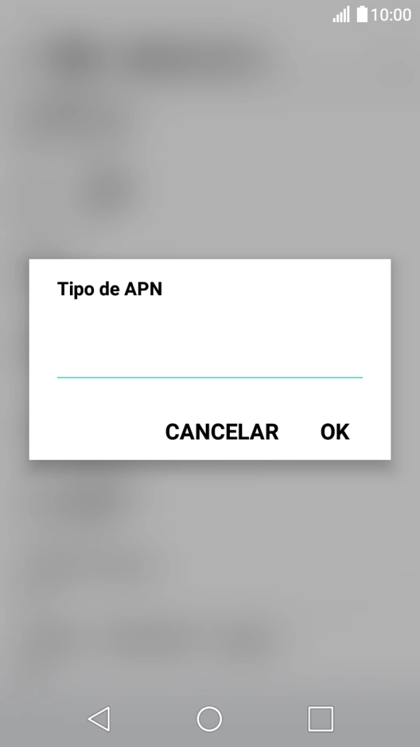 Introduza mms e prima OK.