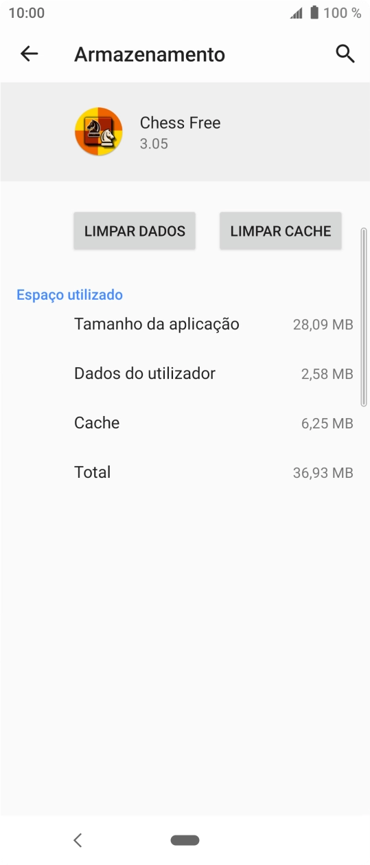 Prima LIMPAR CACHE.