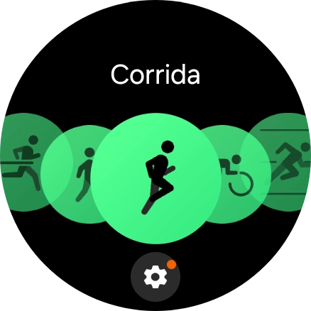 Prima o ícone de definições.