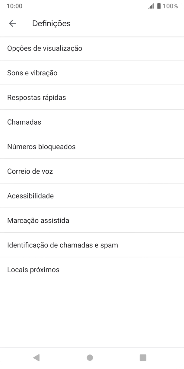 Prima Correio de voz.