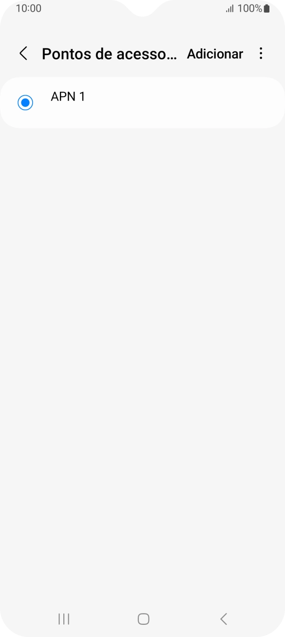 Prima Adicionar.