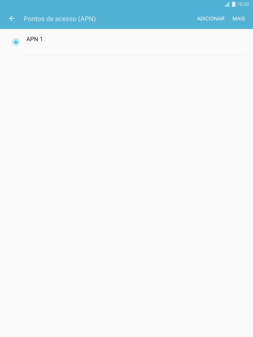 Prima ADICIONAR.