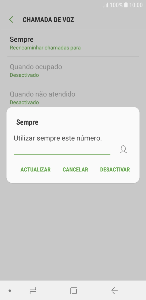 Prima DESACTIVAR.