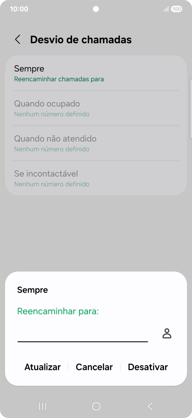 Prima Desativar.