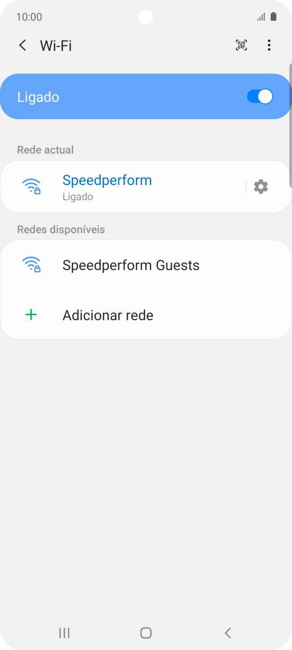Prima a tecla de início para terminar e voltar ao ecrã inicial.