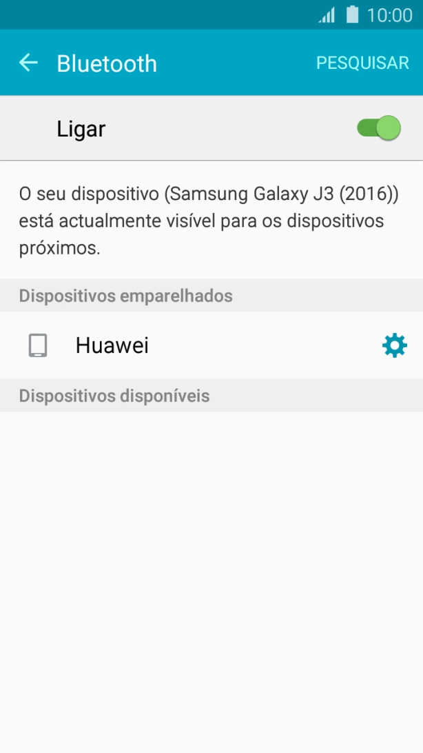 Prima a tecla de início para terminar e voltar ao ecrã inicial.