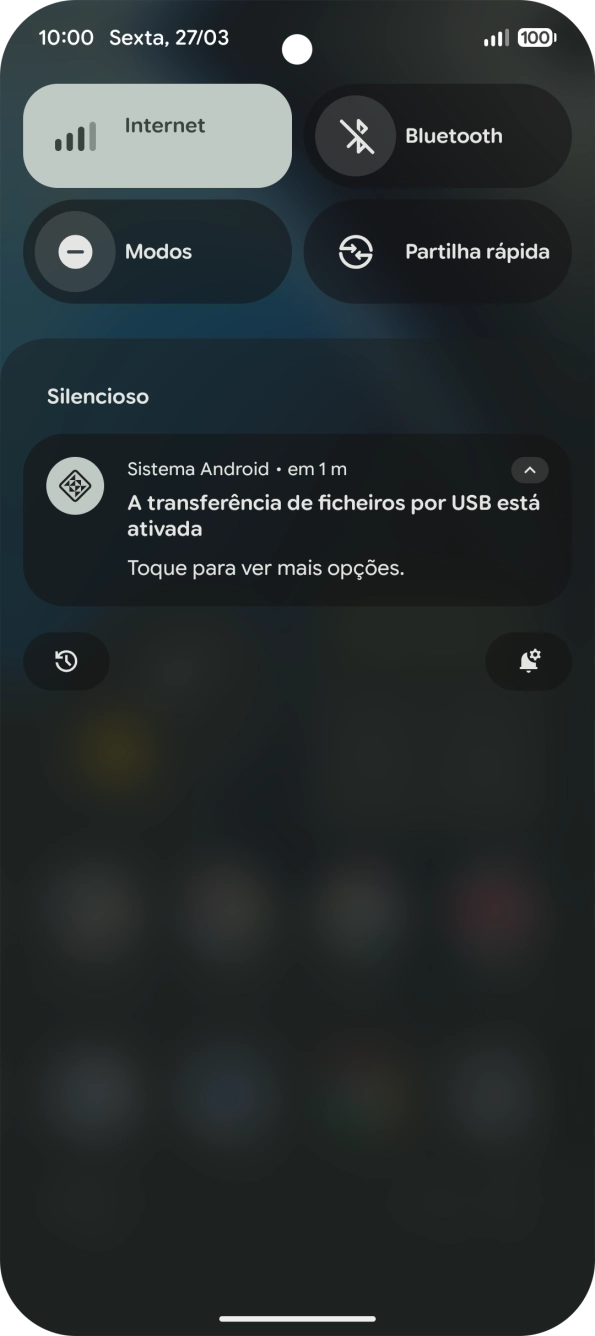 Prima Toque para ver máis opções..