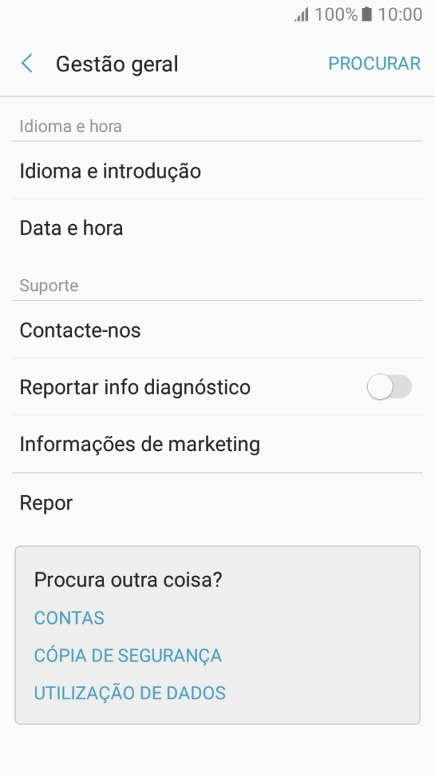 Prima Data e hora.