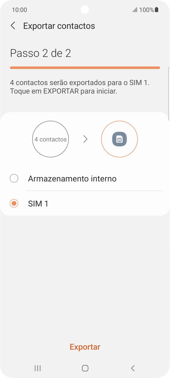 Prima Exportar.