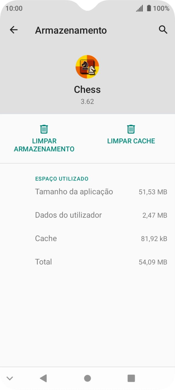 Prima LIMPAR CACHE.