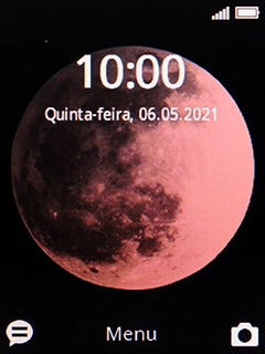 Prima a tecla de navegação.