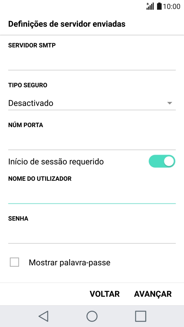 Prima o campo sob 
