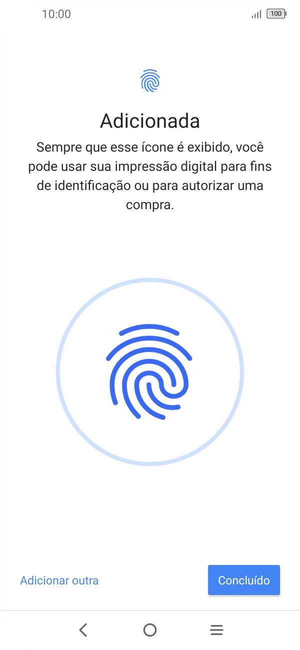 Prima Concluído.