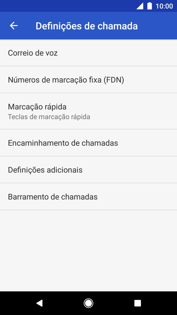 Prima Correio de voz.