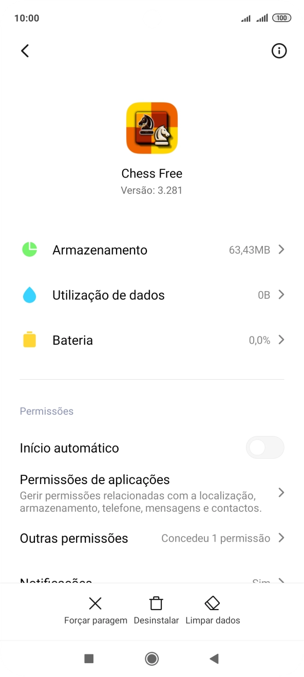 Prima Limpar dados.