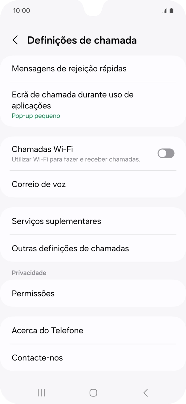 Prima Correio de voz.