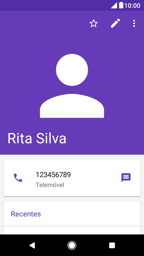 Prima a tecla de início para terminar e voltar ao ecrã inicial.