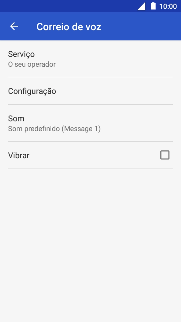 Prima Configuração.