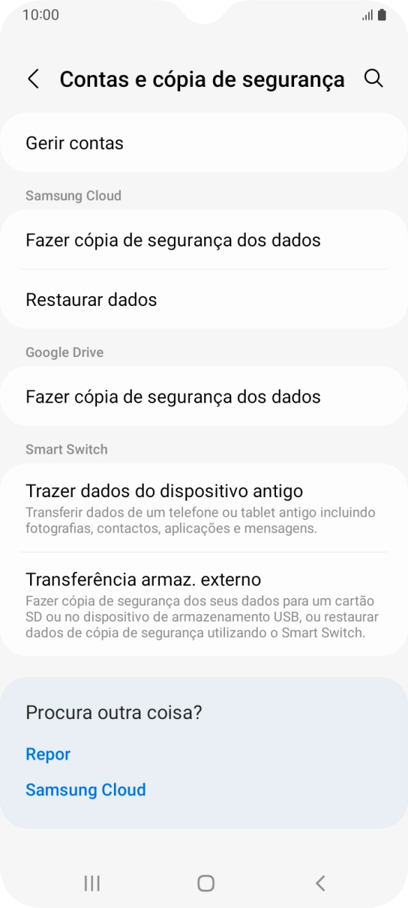 Prima Gerir contas.