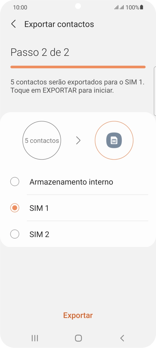 Prima Exportar.