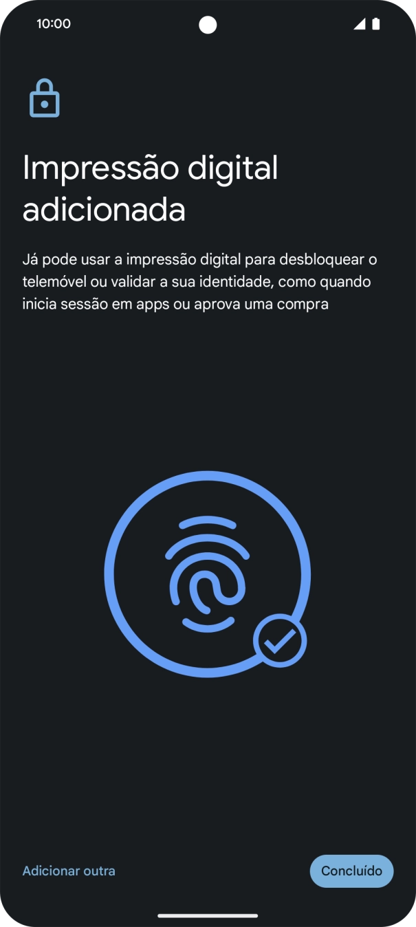 Prima Concluído.