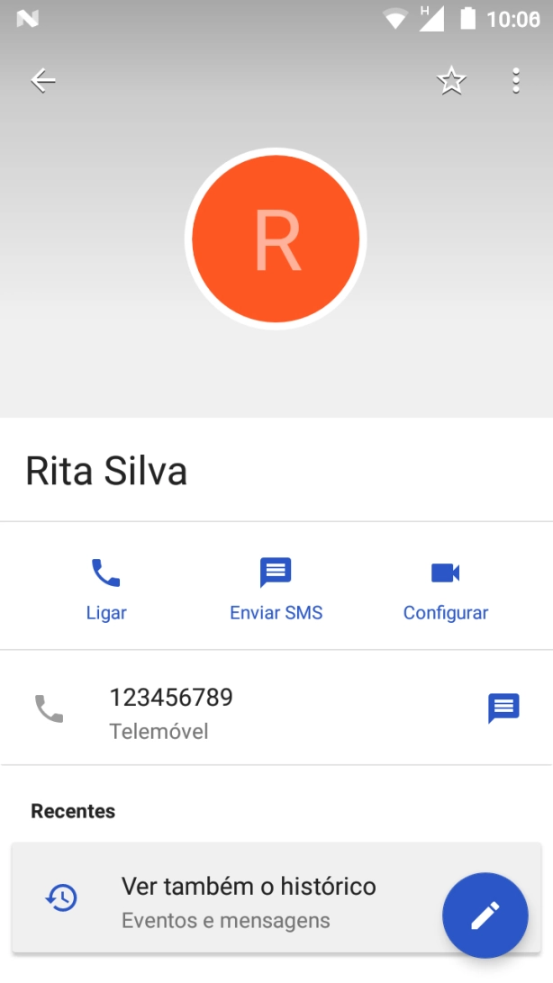 Prima a tecla de início para terminar e voltar ao ecrã inicial.
