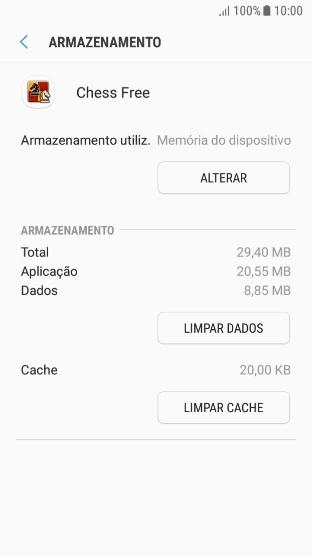 Prima LIMPAR CACHE.