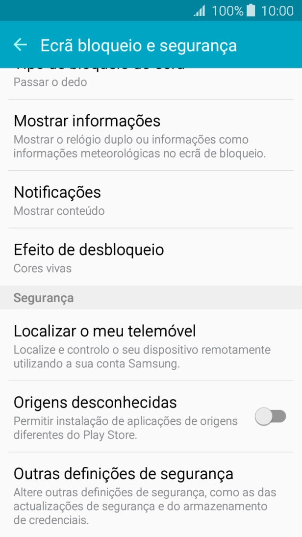 Prima Outras definições de segurança.
