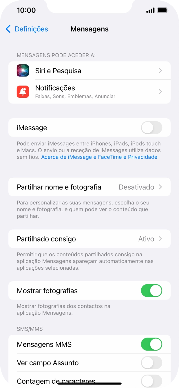 Para voltar ao ecrã inicial, deslize o dedo de baixo para cima a partir da base do ecrã.