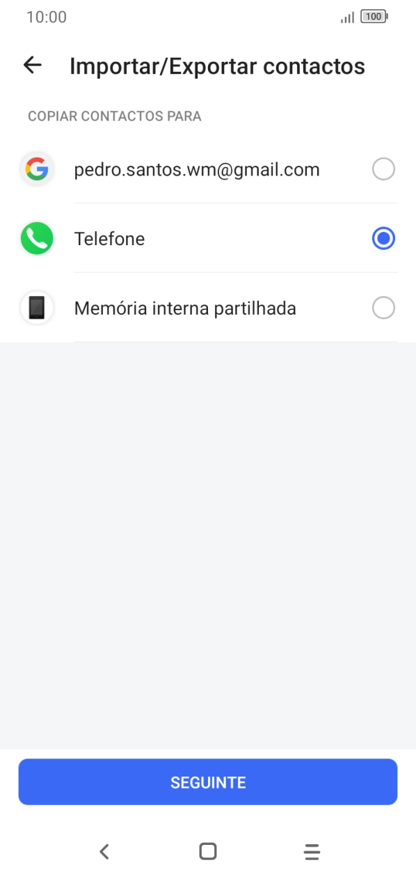 Prima SEGUINTE.