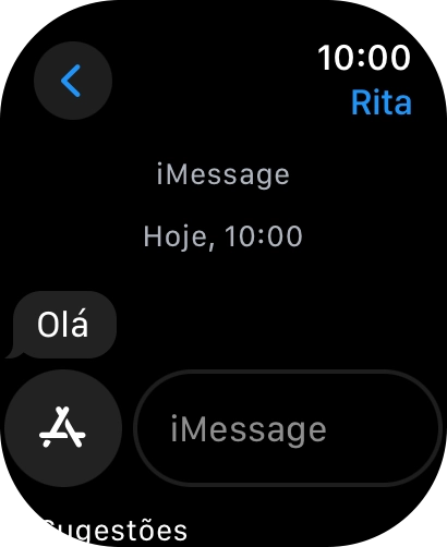 Prima iMessage.