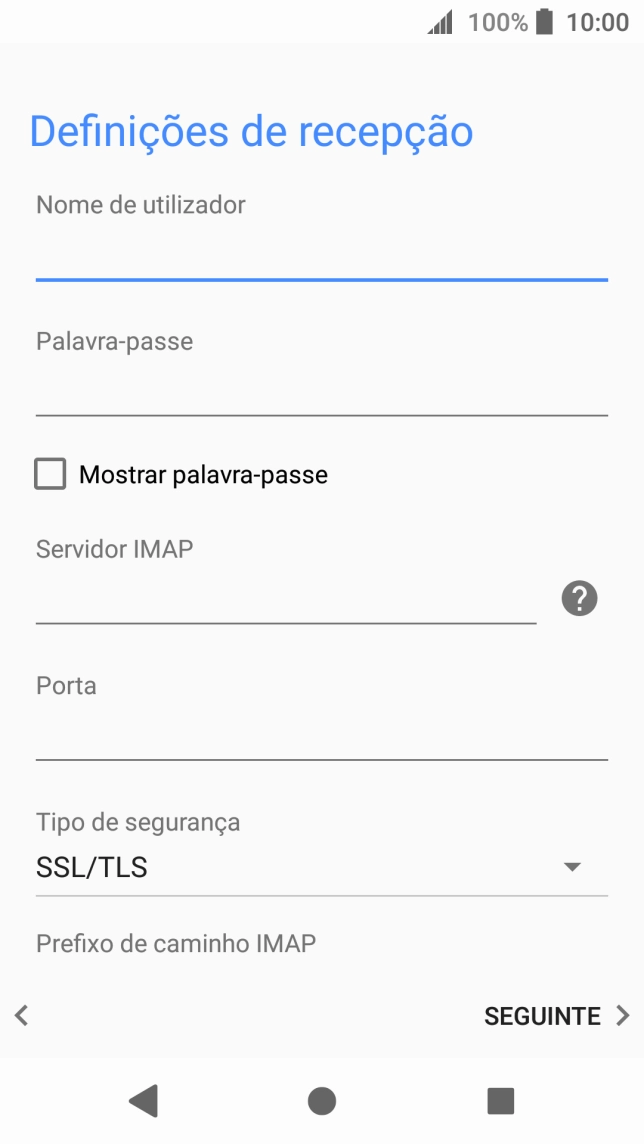 Prima o campo sob 