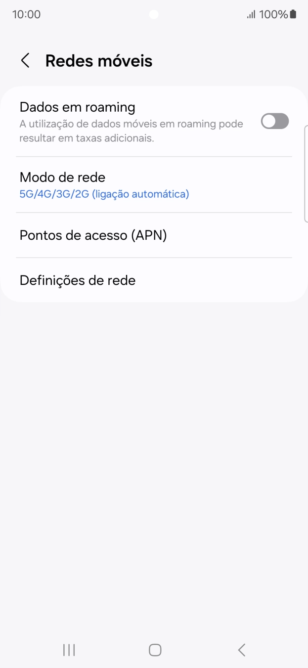Prima Pontos de acesso (APN).