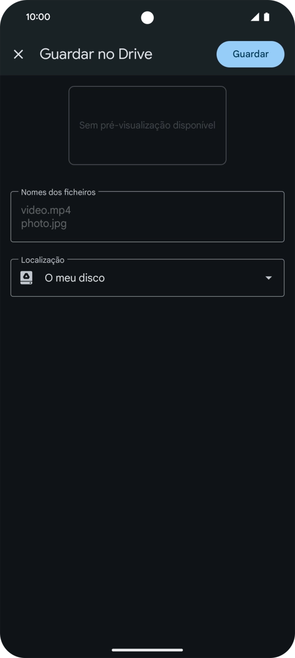 Prima o campo sob 