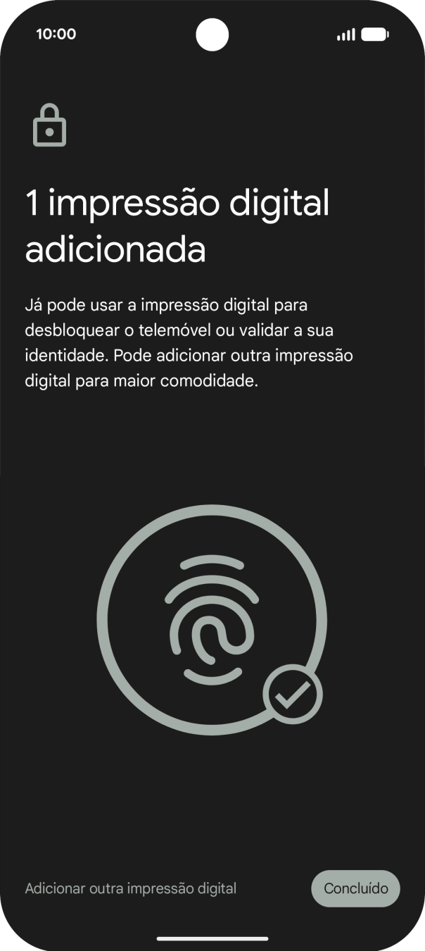 Prima Concluído.