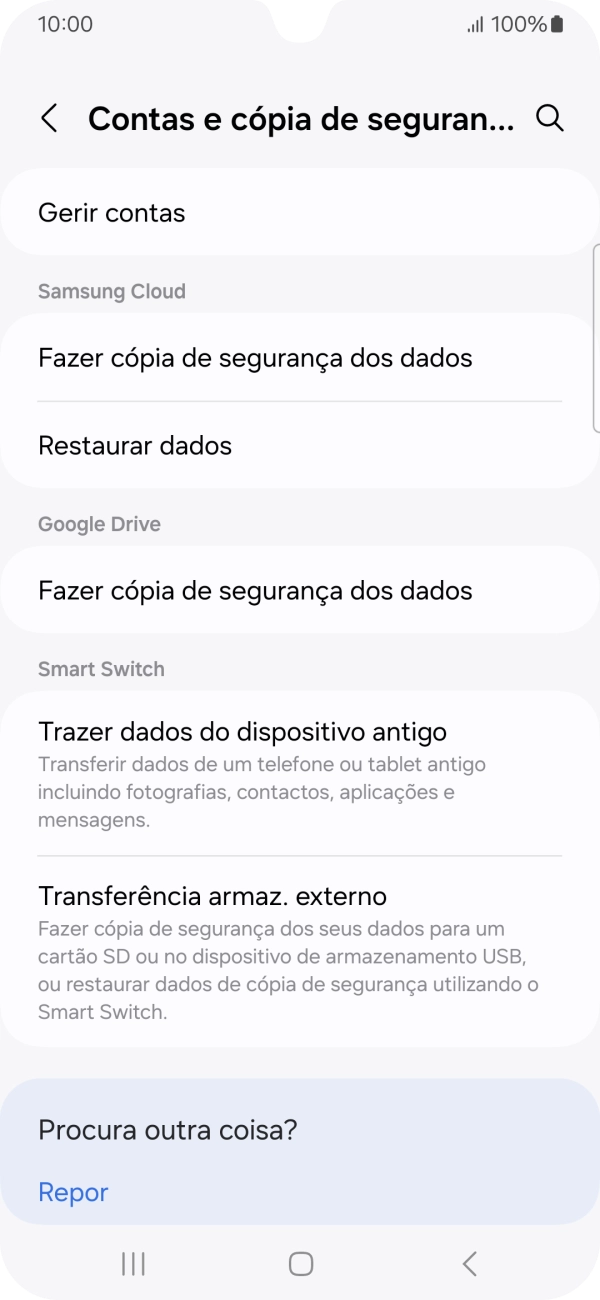Prima Gerir contas.