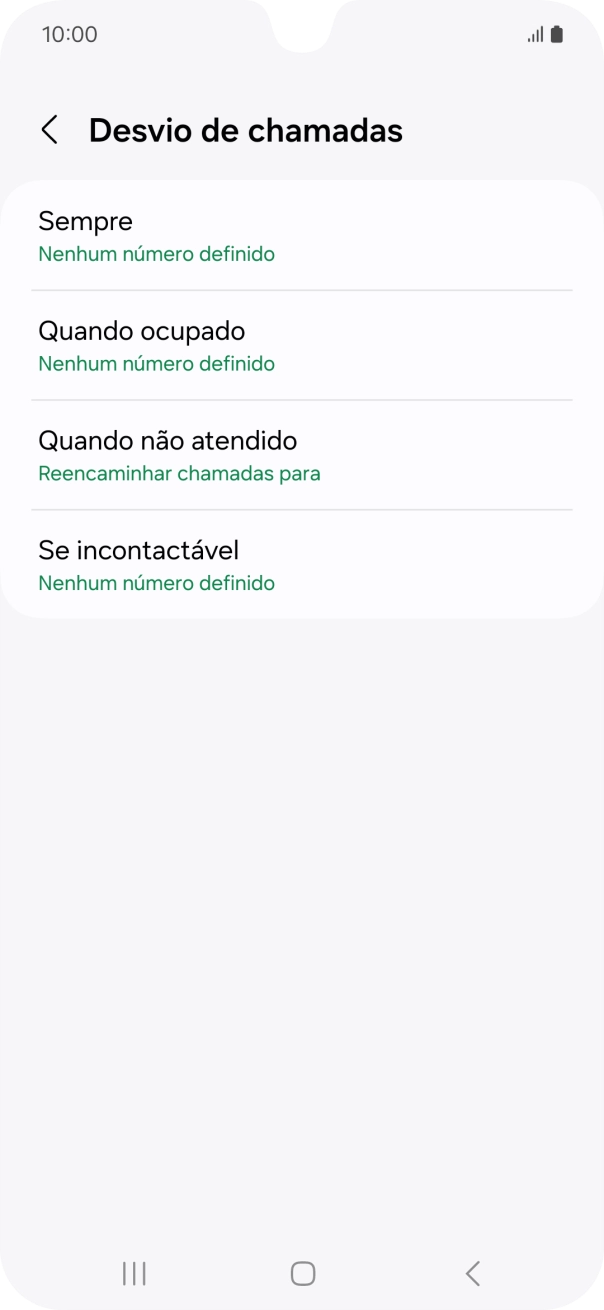 Prima a tecla de início para terminar e voltar ao ecrã inicial.