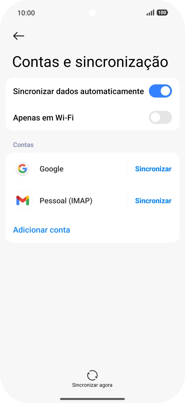 Para voltar ao ecrã inicial, deslize o dedo de baixo para cima a partir da base do ecrã.