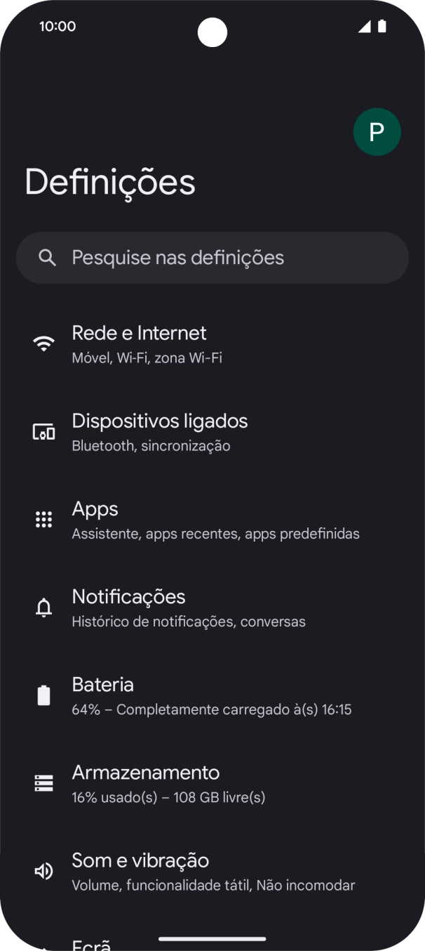 Prima Som e vibração.