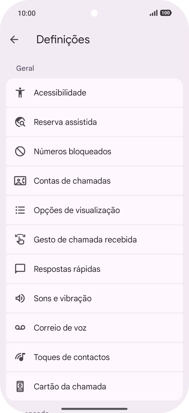 Prima Correio de voz.